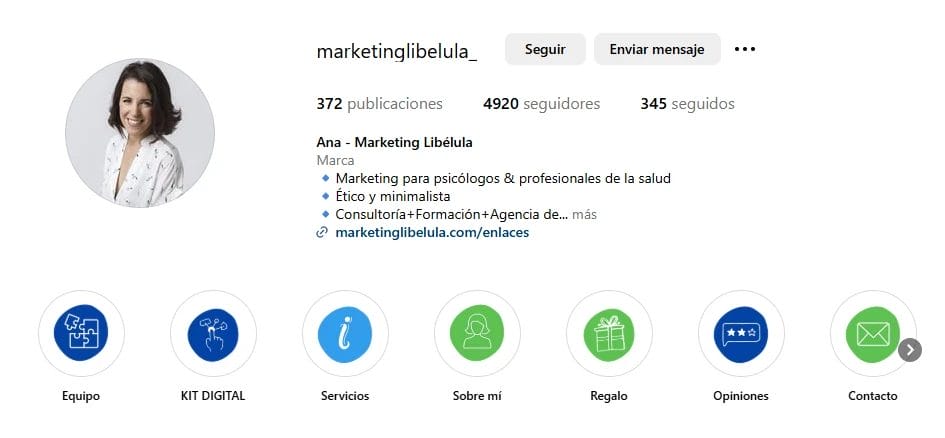 instagram marketinglibelula_ para psicologos - como dar visibilidad a mi instagram
